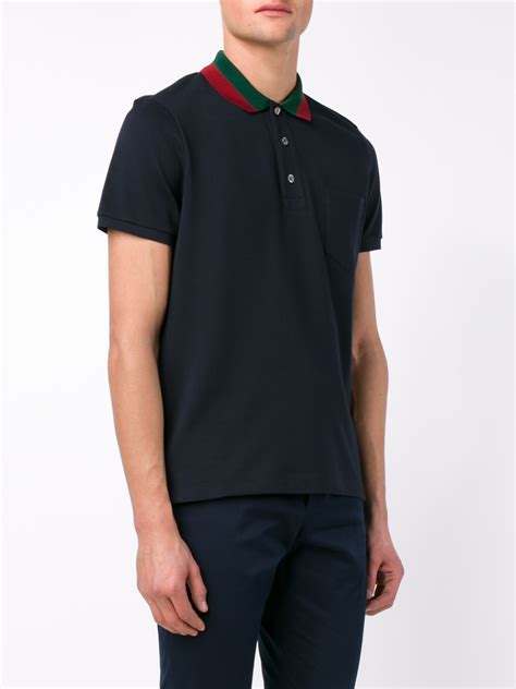 t shirt gucci blu|navy blue Gucci shirt.